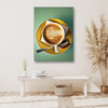Canvas Print Coffee Vintage Stylish Cafe 80x120