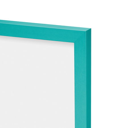Children's poster Not now 21X29.7 cm + turquoise sea frame