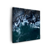 Canvas Print Nature Waves Sea Rocky Beach 90x90