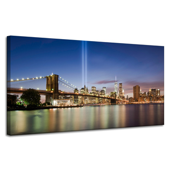 Canvas Print Architecture Brooklyn Bridge 120X60 cm