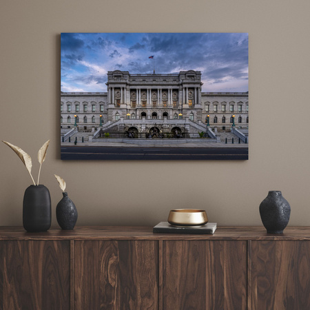 Canvas Print Architecture Library of Congress 40X30 cm
