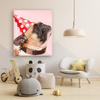 Canvas Print Youth Birthday Pug 80x120