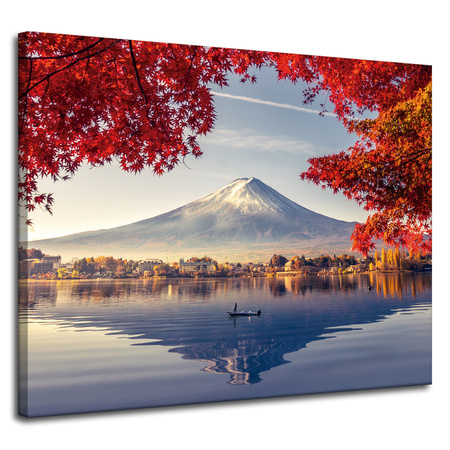 Canvas Print Beautiful Landscape Mountain Nature 100x80 cm