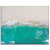 Canvas Print Waves Beach Sand Water 100x80 cm