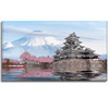 Canvas Print Nature Mount Fuji Japan 120X60 cm