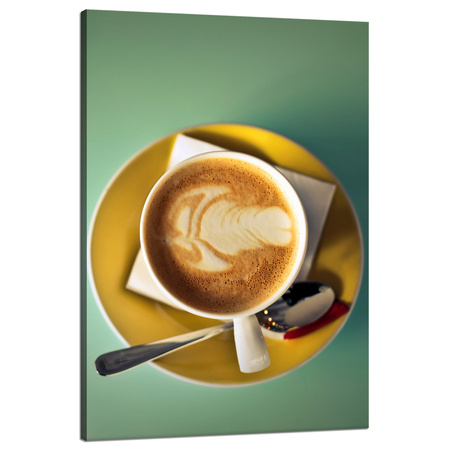 Canvas Print Coffee Vintage Stylish Cafe 80x120