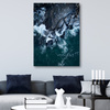 Canvas Print Nature Waves Sea Rocky Beach 80x120