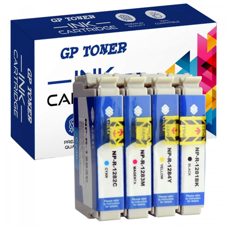 Replacement Ink for Epson T1281 T1282 T1283 T1284 Epson Stylus Office BX 305 F 305 FW 305 FW Plus Epson Stylus S 22 SX 125 SX 130 GP-E1285CMYK