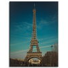 Canvas Print Architecture Eiffel Tower 30x40 cm