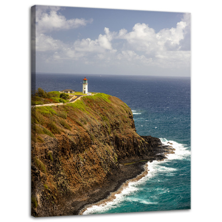 Canvas Print Nature Sea Cliff 30x40 cm