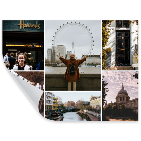 Your photo as a WIZARD poster 40x30 cm