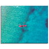 Canvas Print Kayak People Sun Water Holidays 100x80 cm