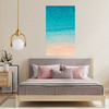 Canvas Print Light Water Waves Sea 80x120 cm