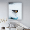 Canvas Print Snowboard Snow Winter 80x120