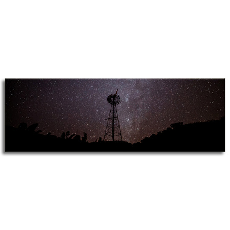 Canvas Print Space Shooting Star 120x40cm