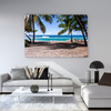 Canvas Print Nature Ocean Palm Trees 40x30 cm