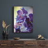 Canvas Print Botany Purple Hydrangea 30x40 cm