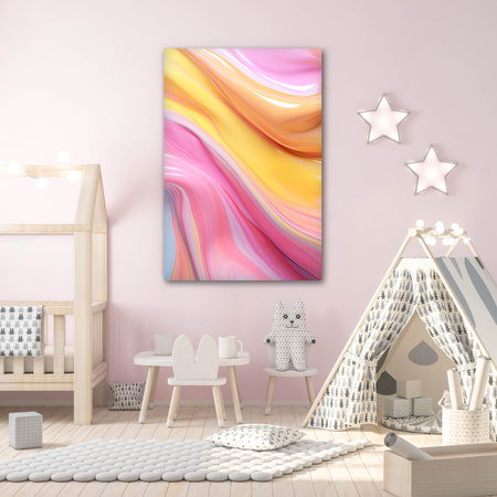 Canvas Print Abstract world full of colors 80x120