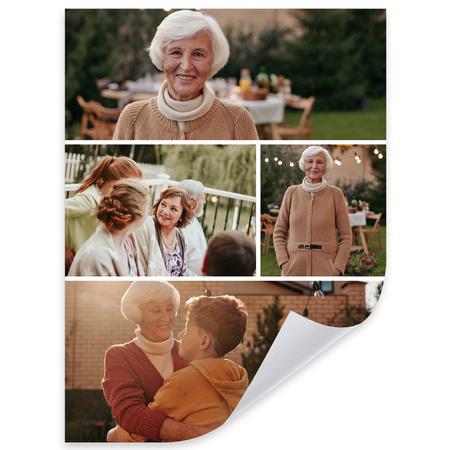 Your photo as a WIZARD poster 24x30 cm