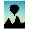 Canvas Print Nature Balloon Flight 30x40 cm