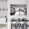 Canvas Print Architecture Venice Black and White 40X30 cm