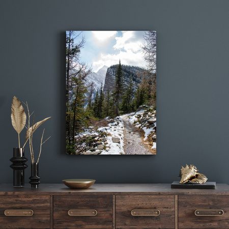 Canvas Print Nature Mountains Trail 30x40 cm