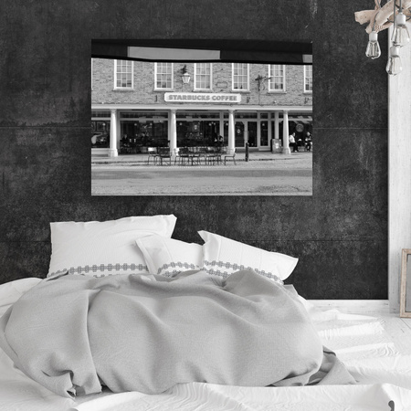 Canvas Print Architecture Starbucks coffee 40x30 cm