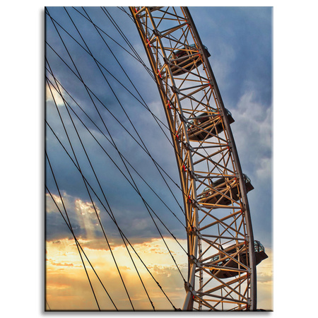 Canvas Print Architecture Carousel 30x40 cm