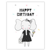 Birthday Poster Happy birthday 40X50 cm + silver frame