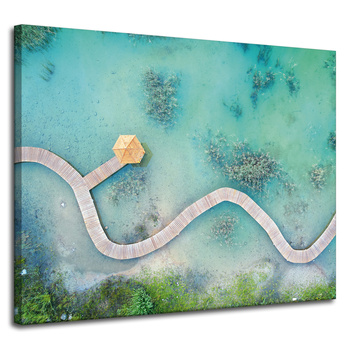 Canvas Print Holidays Bali Water Relaxation Sun 100x80 cm