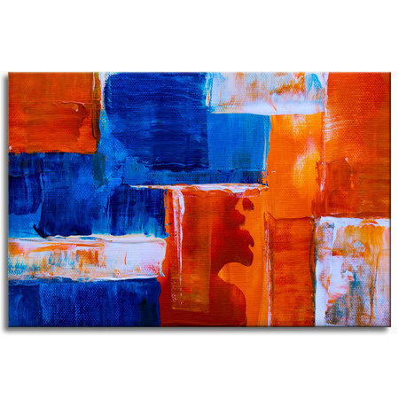 Canvas Print Abstraction Masterpiece ON CANVAS 90x60