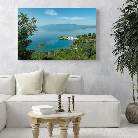 Canvas Print Nature Mountain Peaks 40x30 cm