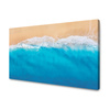 Canvas Print Sunny Beach Ocean Water 100x80 cm