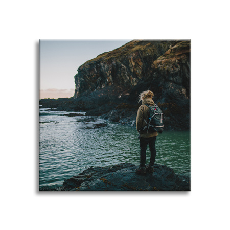 Canvas Print Mountains Climbing Nature Cliffs Nature 90x90