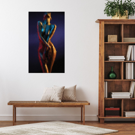 Canvas Print Body and Shapes Women Art 80x120 cm