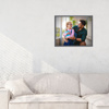 3x Gray photo frame 18x24, I L13,15,064, stone gray gray plexiglass