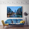 Canvas Print Chicago Architecture 120X60 cm