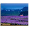 Canvas Print Nature Lavender Field 100x80 cm