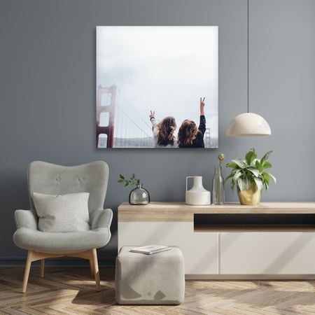 Canvas Print San Francisco Golden Gate Bridge 90x90