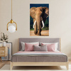 Canvas Print Big Big Elephant Animal Nature 80x120 cm