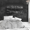 Canvas Print Architecture Los Angeles Black and White 120X60 cm