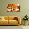 Canvas Print Oil Art Autumn Forest 100x80 cm