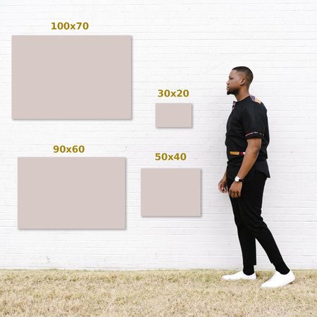 Your photo on the poster creator 100x70 cm