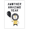 Another amazing year Birthday Poster 21X29.7 cm + white frame