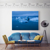 Canvas Print Nature Iceland Iceberg 40x30 cm