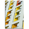 Canvas Print Apartment Building Block 80x120
