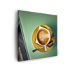 Canvas Print Coffee Vintage Stylish Cafe 90x90