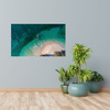 Canvas Print Water Beach Nature Boat Warmth 100x80 cm