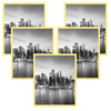 5x Yellow Frame 24x30, I L13,15,030, yellow Plexiglass