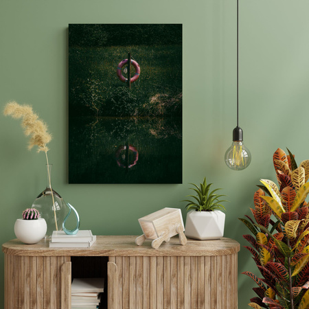 Canvas Print Nature Lifebuoy 30x40 cm